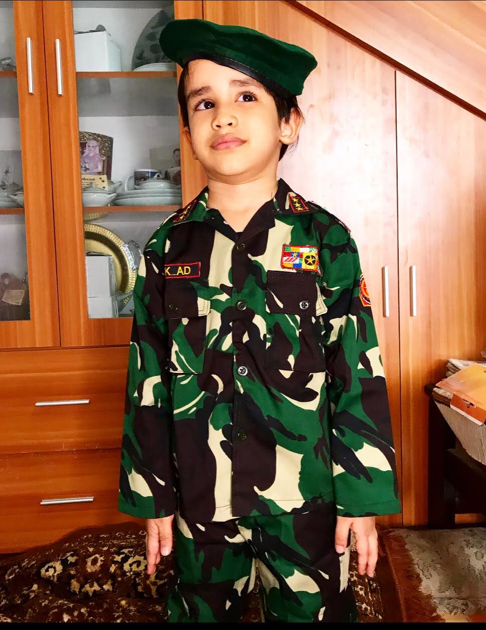 Set Baju Tentara AD